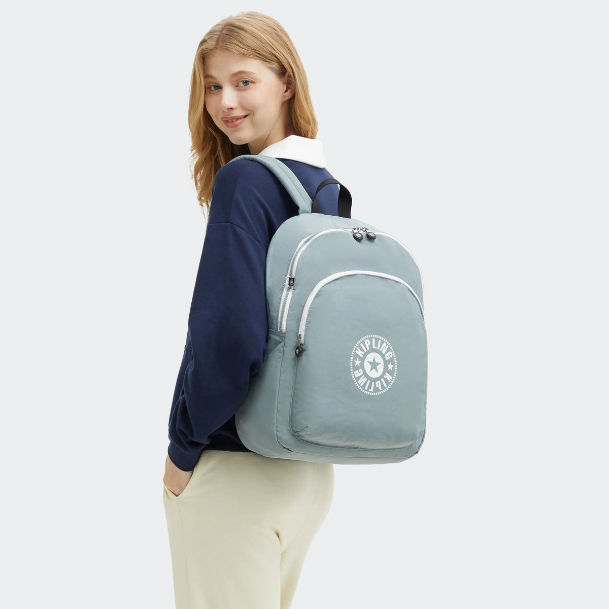 Curtis Large 17" Laptop Backpack Relaxed Grey C - 2