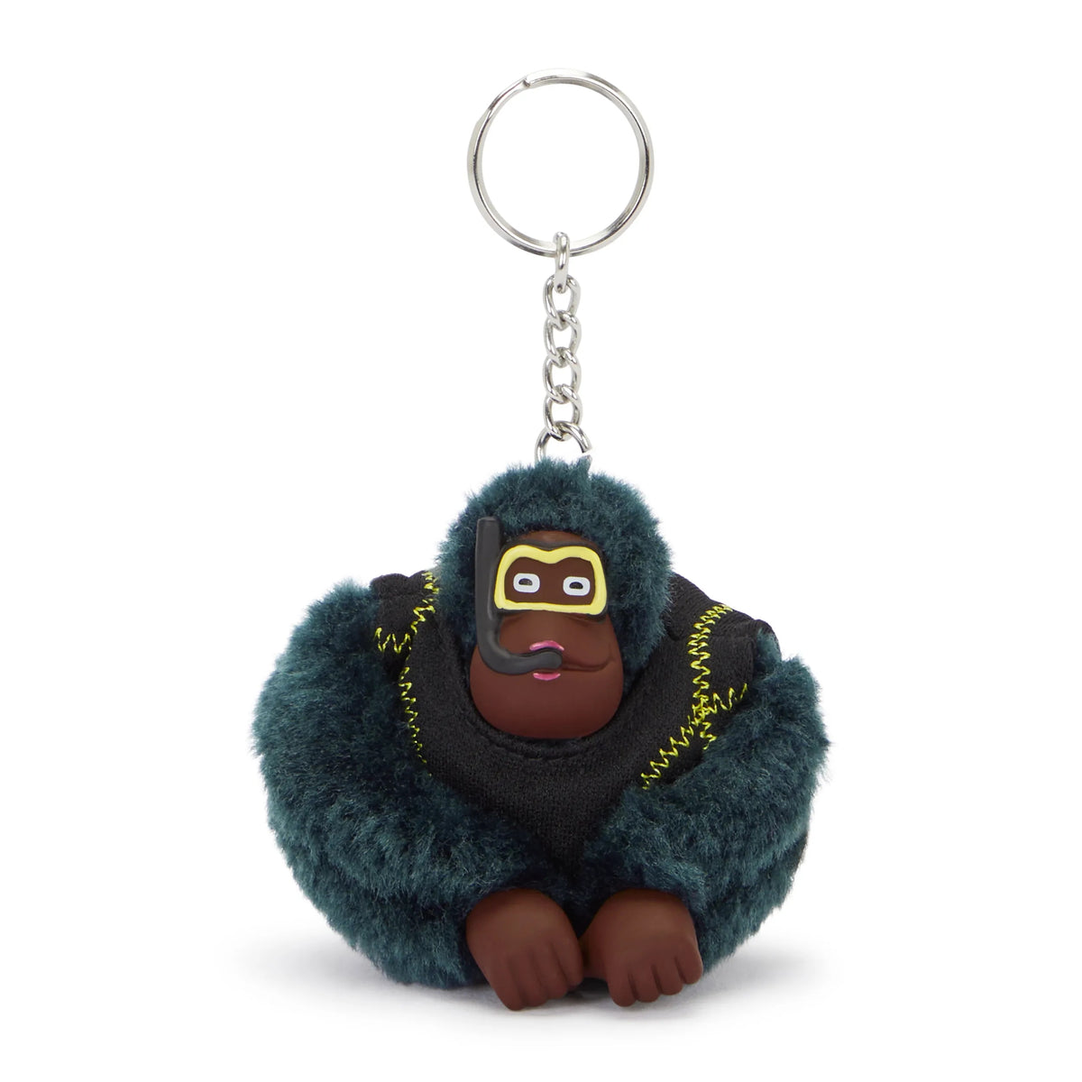 Scuba Monkey Keychain True Blue Tonal - 1