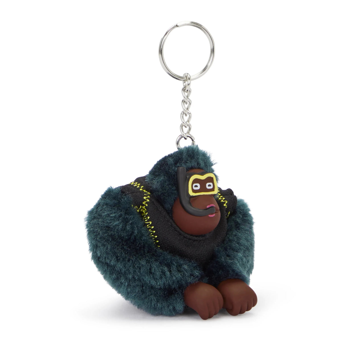 Scuba Monkey Keychain True Blue Tonal - 2