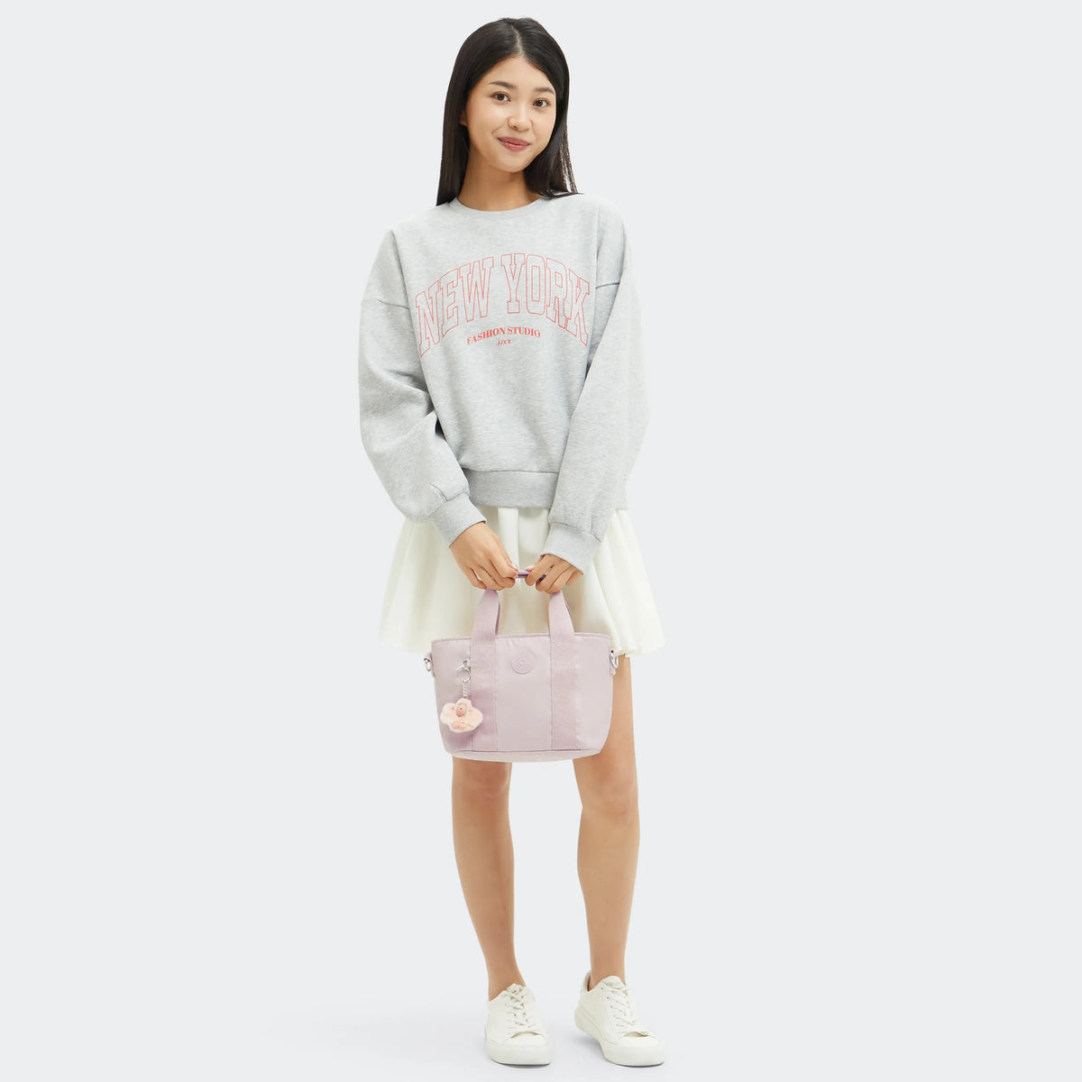 Minta Metallic Shoulder Bag Pink Shine - 2