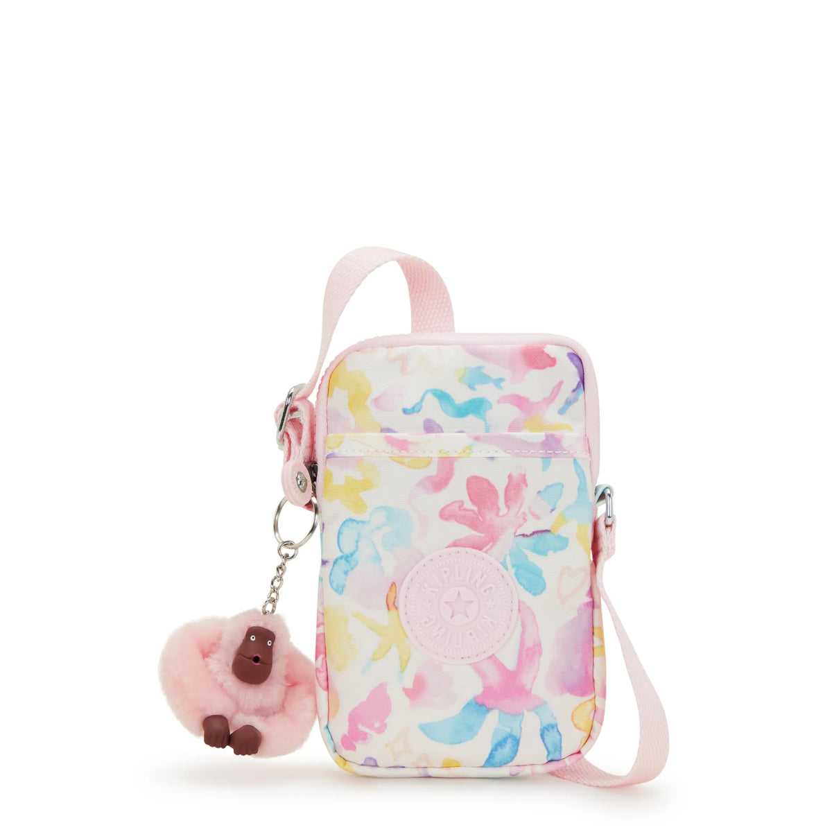 Tally Printed Crossbody Phone Bag Aqua Sea - 1