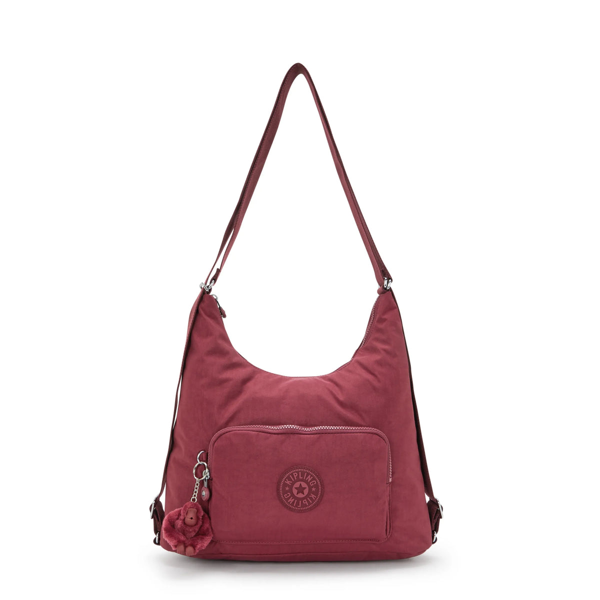 Yenna Convertible Shoulder Bag Backpack Lounge Wine - 1