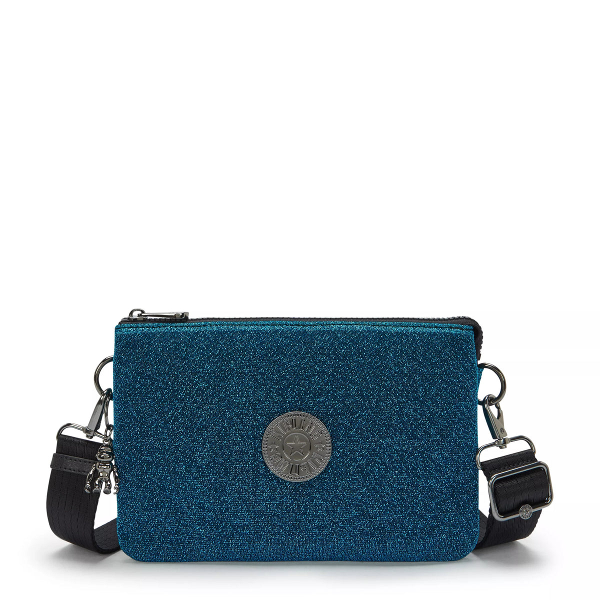 Riri Sparkly Crossbody Bag Going Out Turq - 1