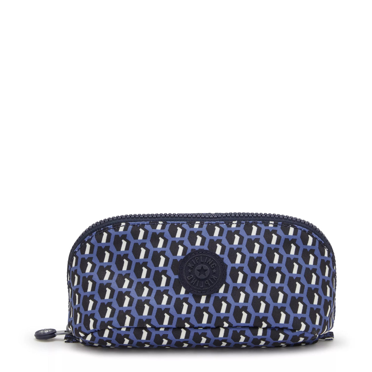 Mirko Small Printed Toiletry Bag 3D K Blue - 1