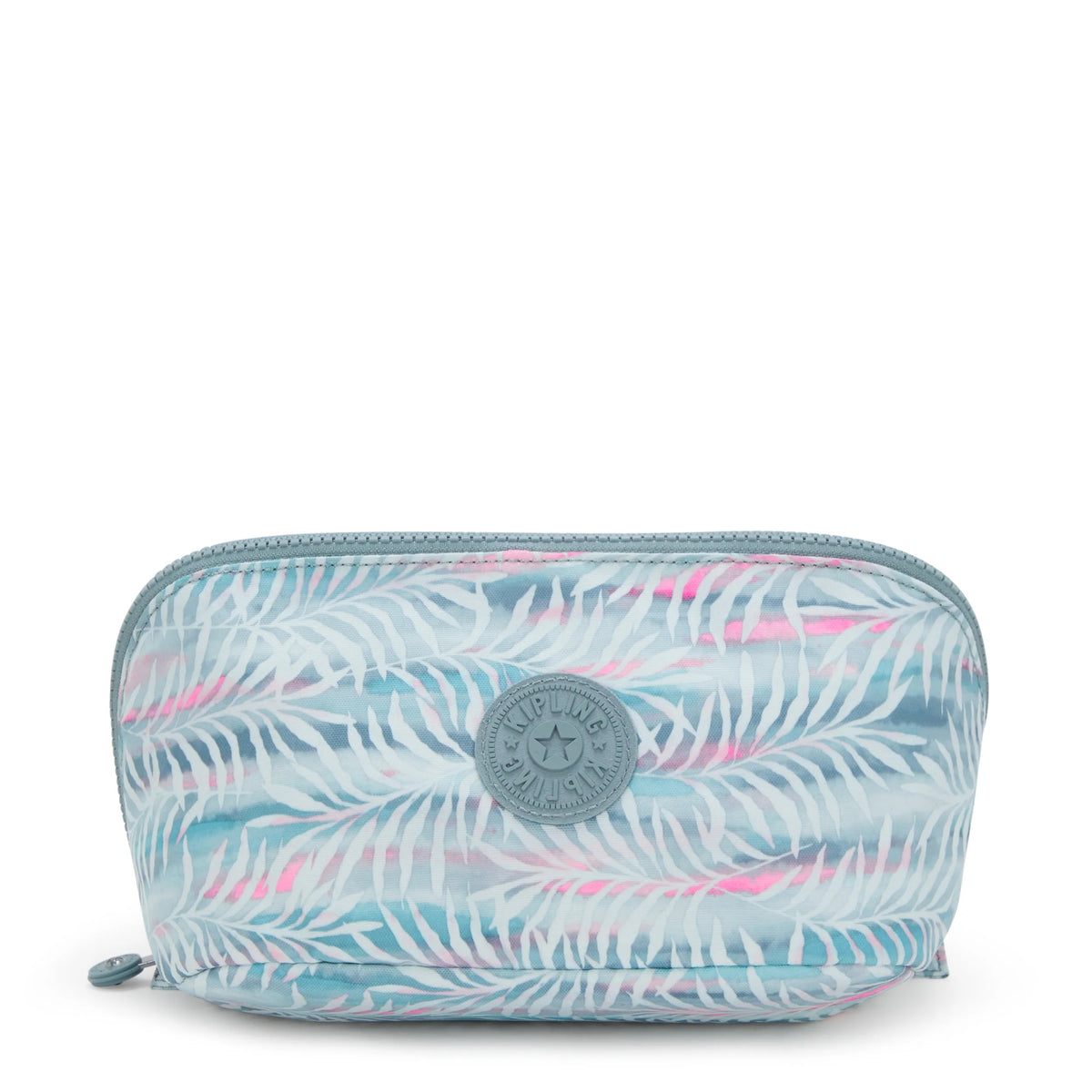 Mirko Medium Printed Toiletry Bag Palmtree Leaves - 1