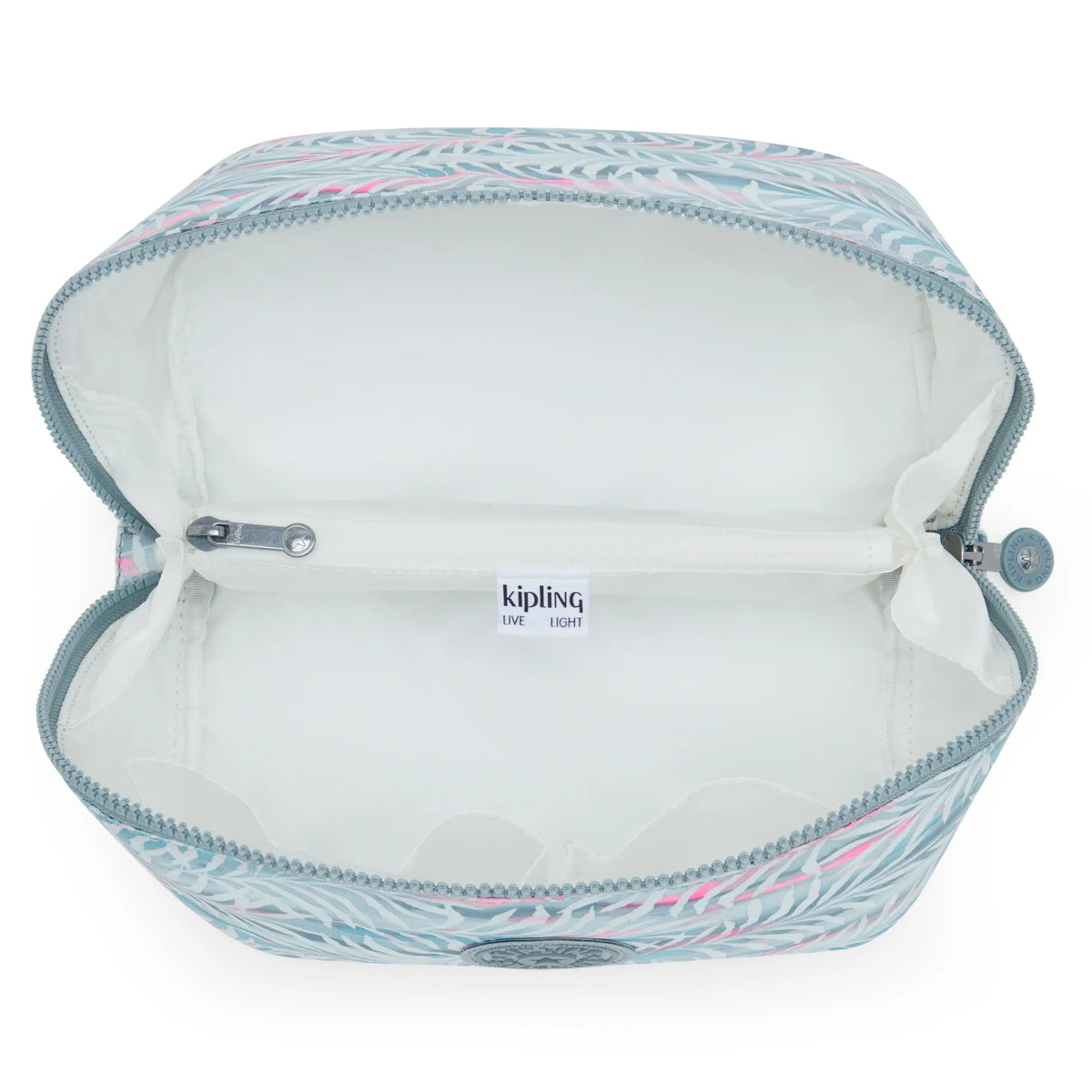 Mirko Medium Printed Toiletry Bag Palmtree Leaves - 3