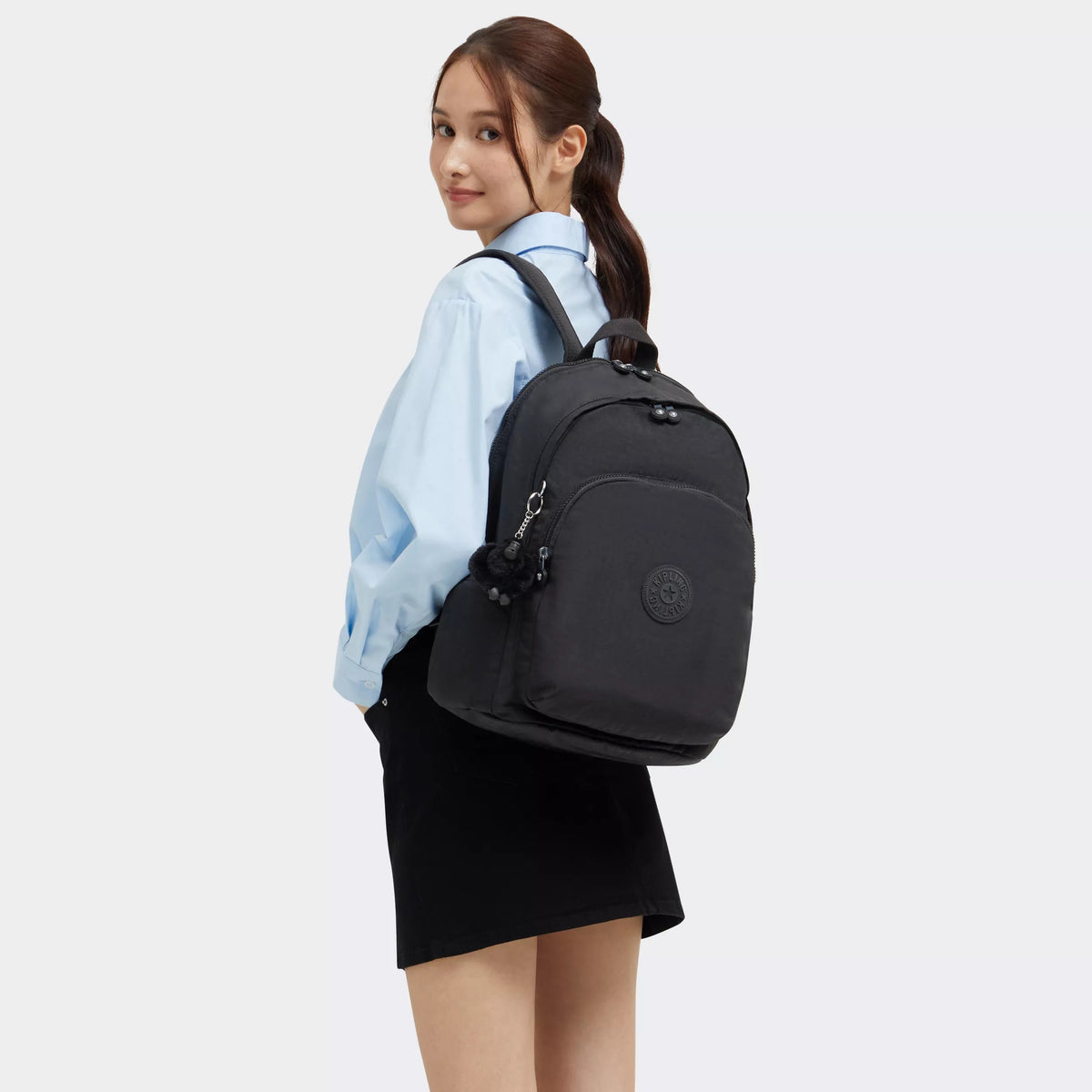 Delia Medium Backpack Black Noir - 2
