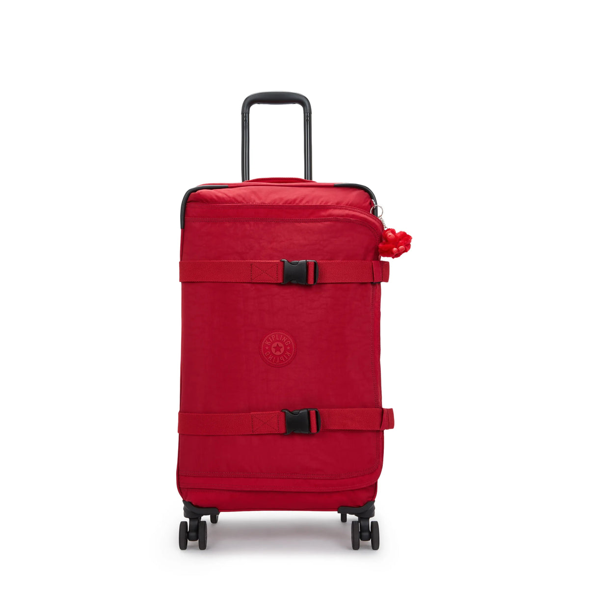Spontaneous Medium Rolling Luggage Ruby Red - view1