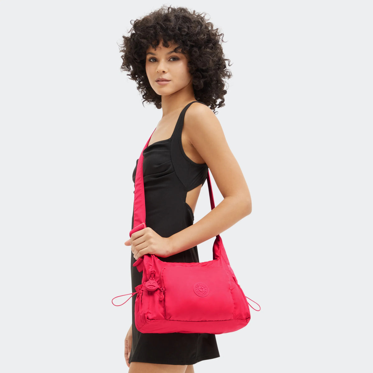 Gabb Small Smooth Satin Crossbody Bag Simply Fuchsia - 2
