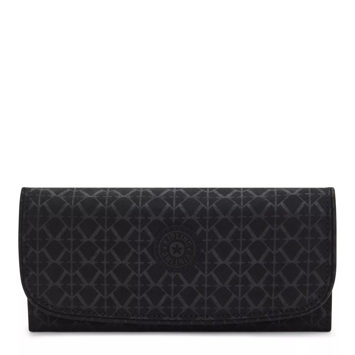 Money Land Printed Snap Wallet Signature Emb - 1