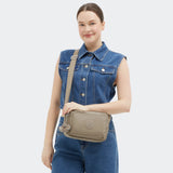Abanu Medium Crossbody Bag Soft Taupe-view-2 thumbnail