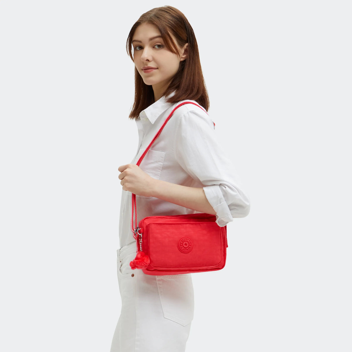 Abanu Medium Crossbody Bag Escape Red - 2