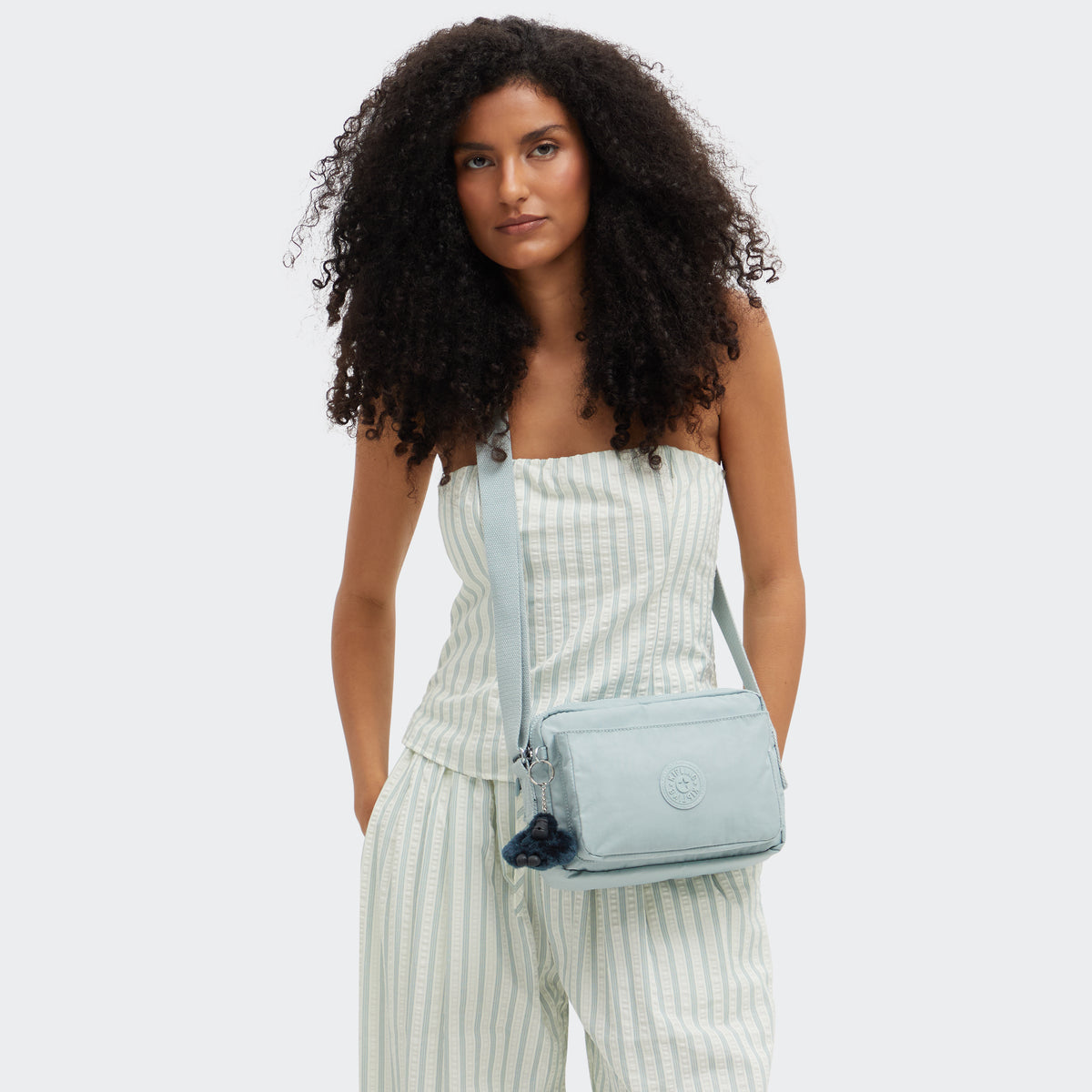 Abanu Medium Crossbody Bag Breezy Blue