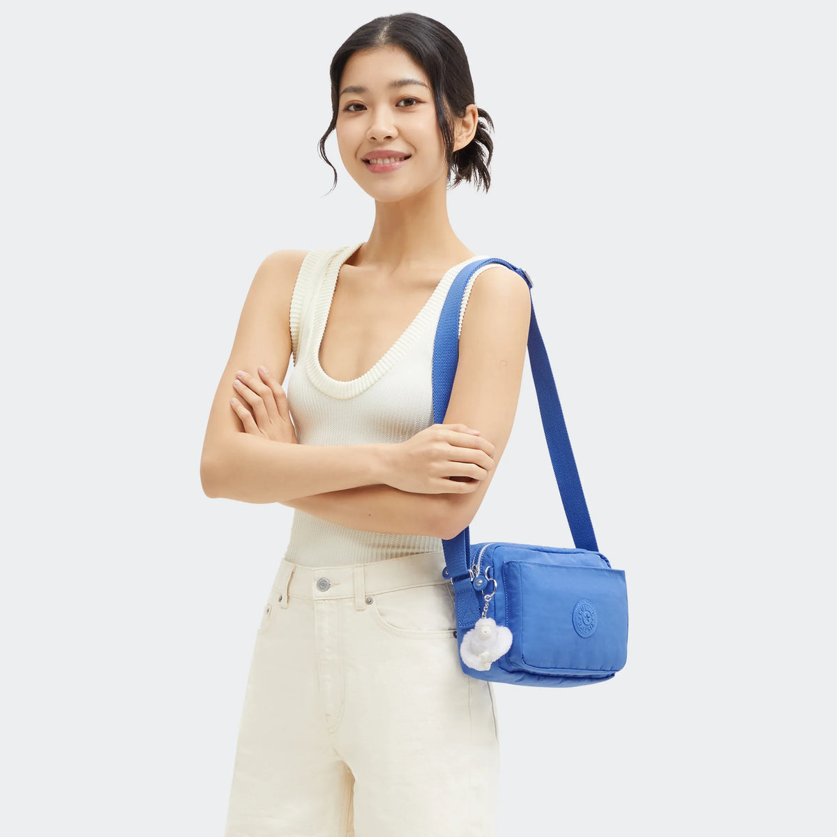 Abanu Medium Crossbody Bag Cocktail Blue - 2