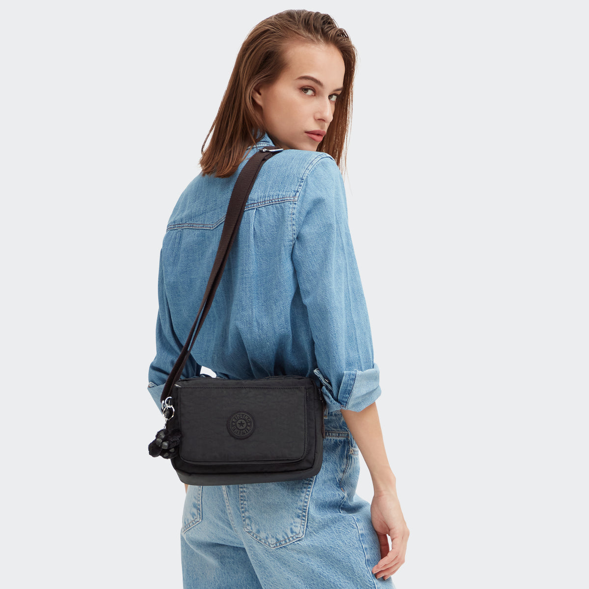 Abanu Medium Crossbody Bag Black Noir - 2