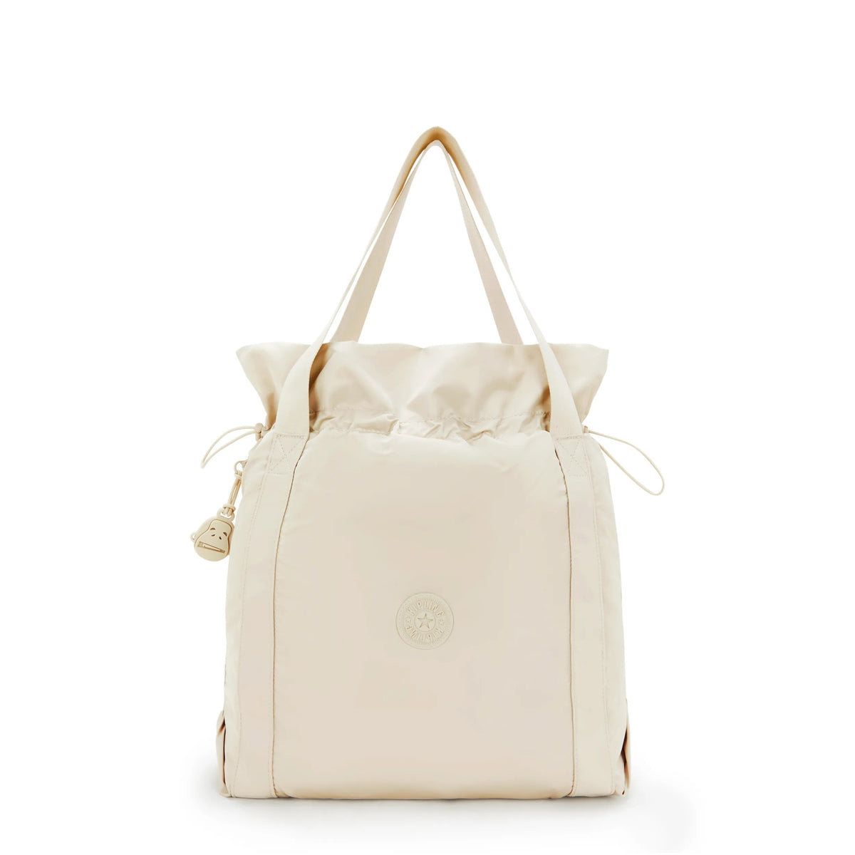Elmar Smooth Satin Tote Bag Simply Beige - 1