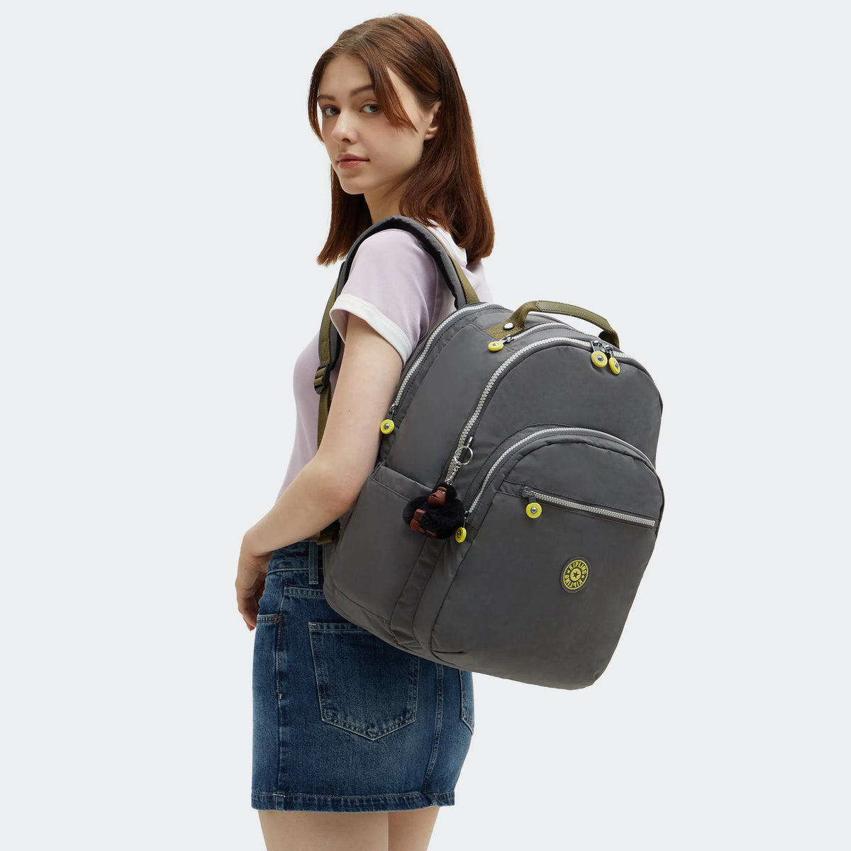 Seoul Extra Large 17" Laptop Backpack Back to Grey - 2