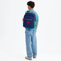 Seoul Extra Large 17" Laptop Backpack Escape Blue Block - 2