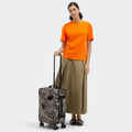 Spontaneous Small Printed Rolling Luggage Wild Leopard - 2
