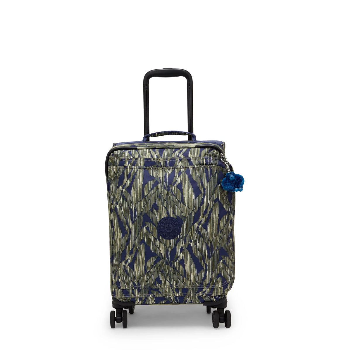 Spontaneous Small Printed Rolling Luggage Striped Grasses - 