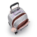 New Zea Metallic 15" Laptop Rolling Backpack Silver Glow Metallic - 3