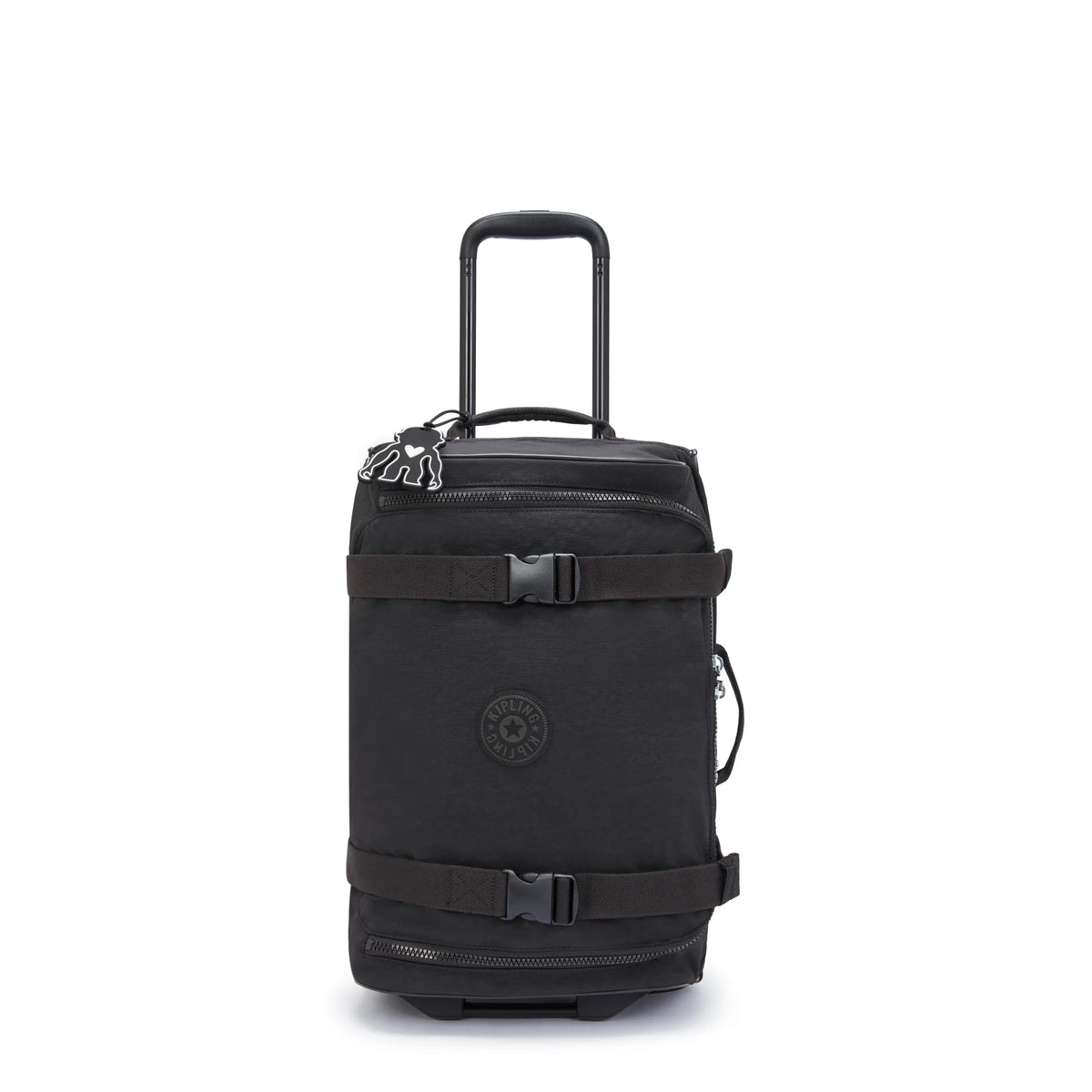 Aviana Small Rolling Carry-On Duffle Bag Black Noir - 1