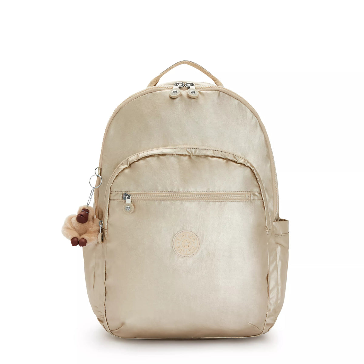 Seoul Extra Large Metallic 17" Laptop Backpack STARRY GOLD METALLIC - 1