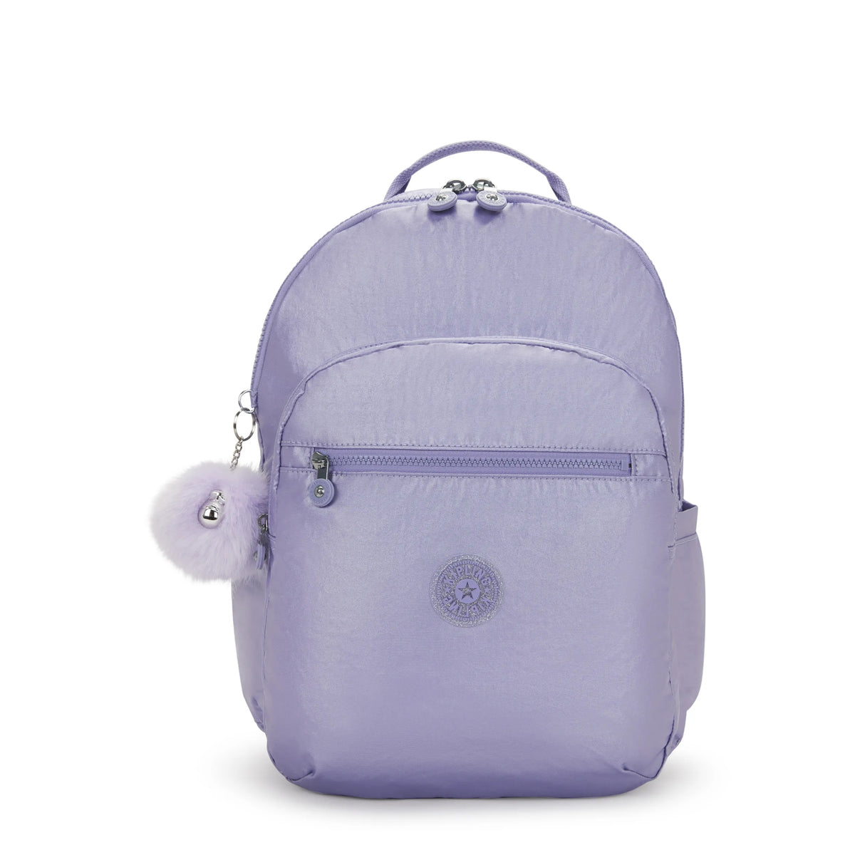 Seoul Extra Large Metallic 17" Laptop Backpack Amethyst Aura Metallic - 