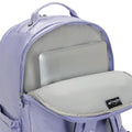 Seoul Extra Large Metallic 17" Laptop Backpack Amethyst Aura Metallic - 6