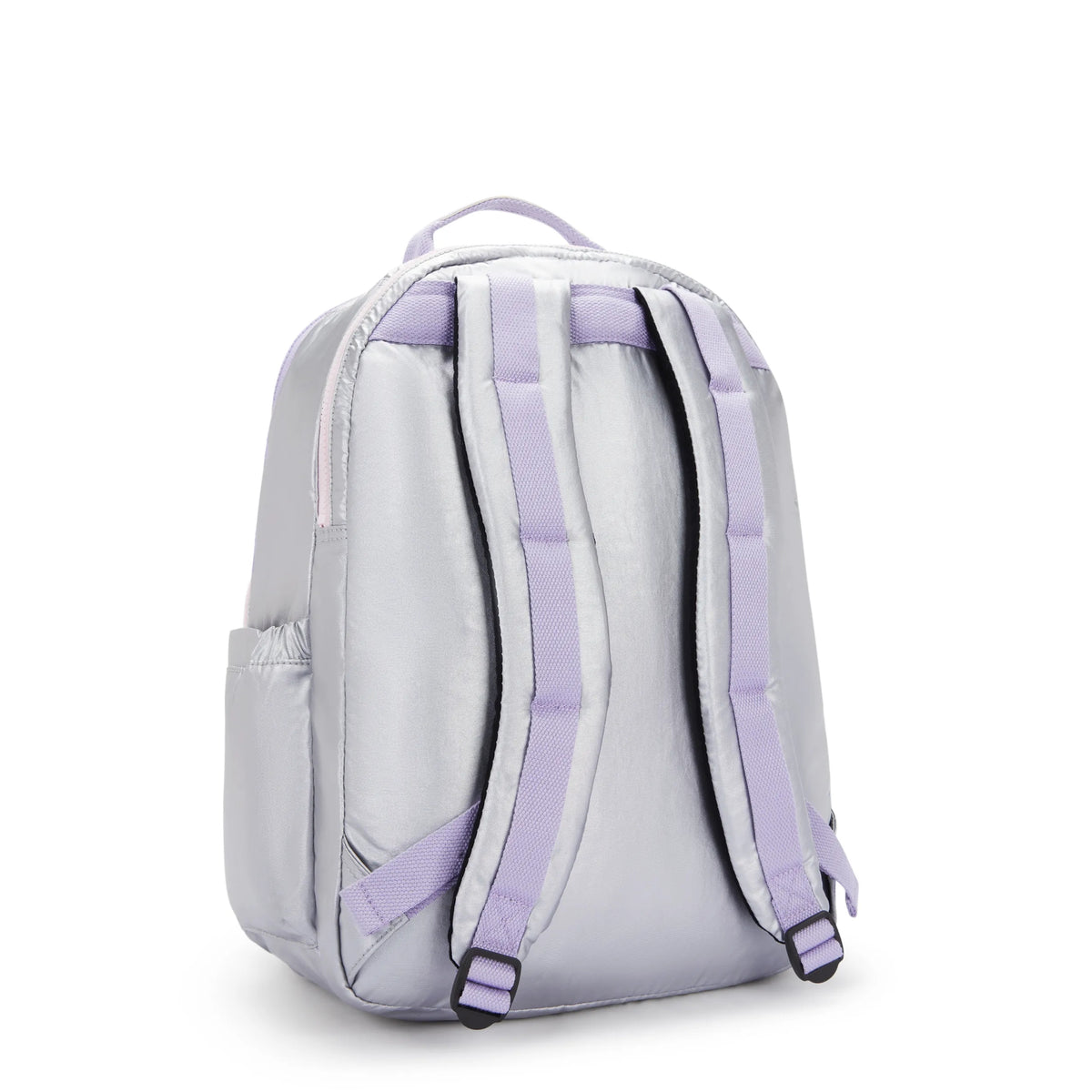 Seoul Extra Large Metallic 17" Laptop Backpack Silver Glow Met - 2