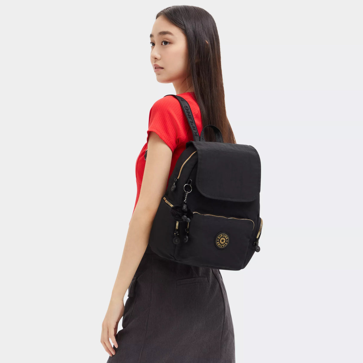 City Zip Small Backpack Glorious Gold - 2