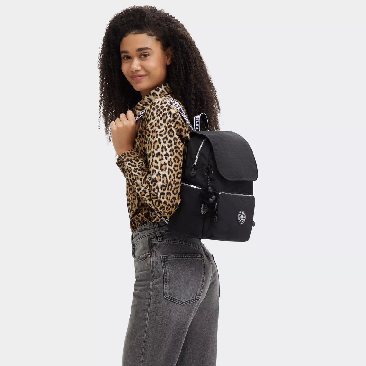 City Zip Small Backpack Glorious Silver - 2