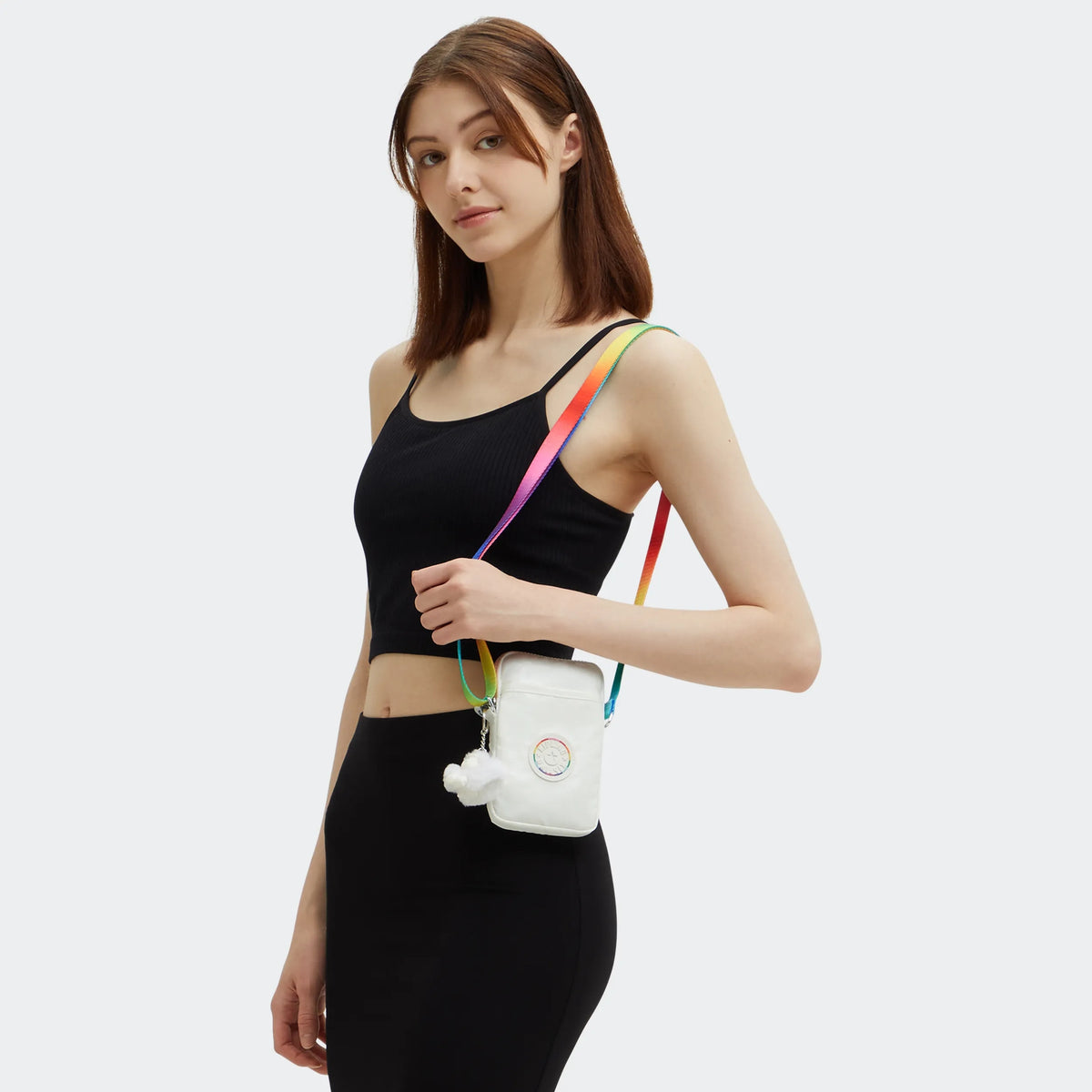 Tally Pride Crossbody Phone Bag Gradient White - 2