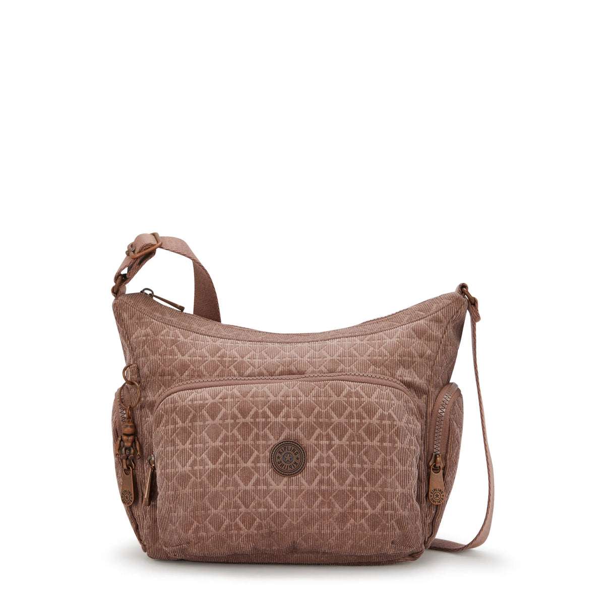 Gabb Small Crossbody Bag Signature Brown Corduroy - 1