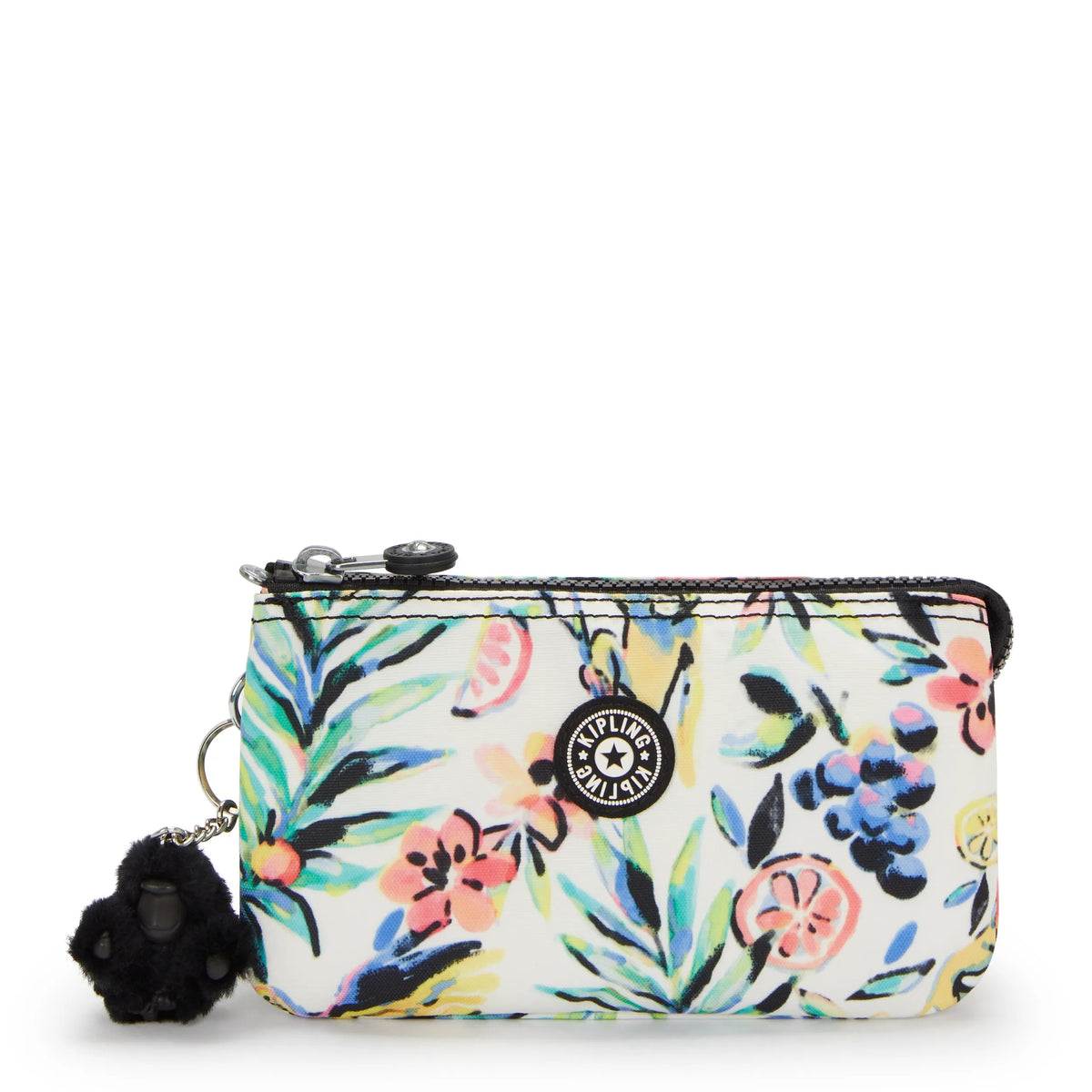 Creativity Large Printed Pouch Cocktail Floral - 1