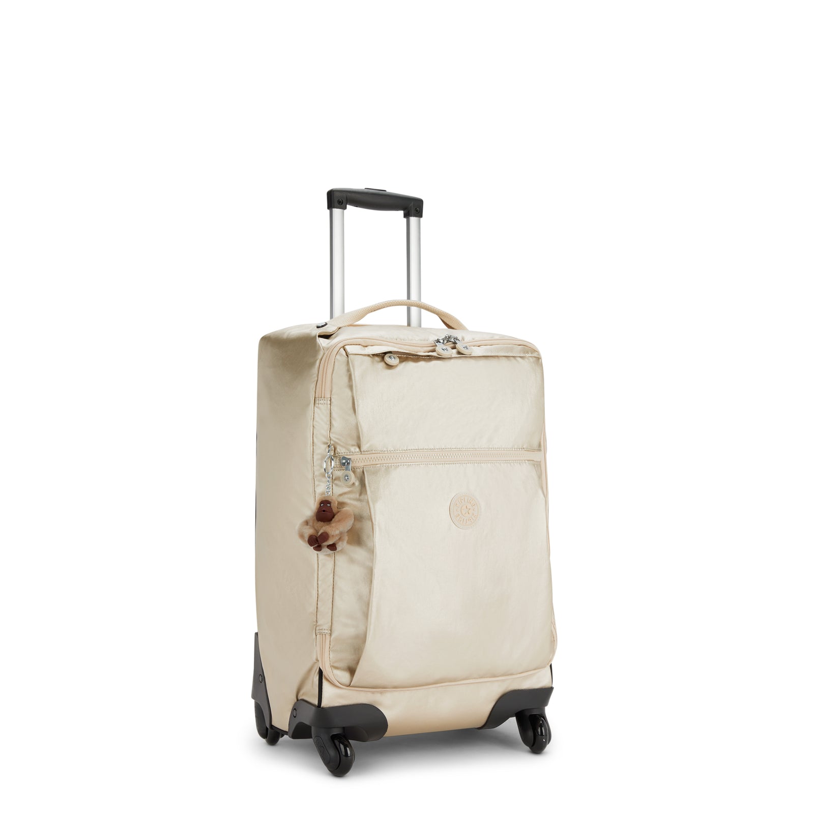 Darcey Small Metallic Carry-On Rolling Luggage