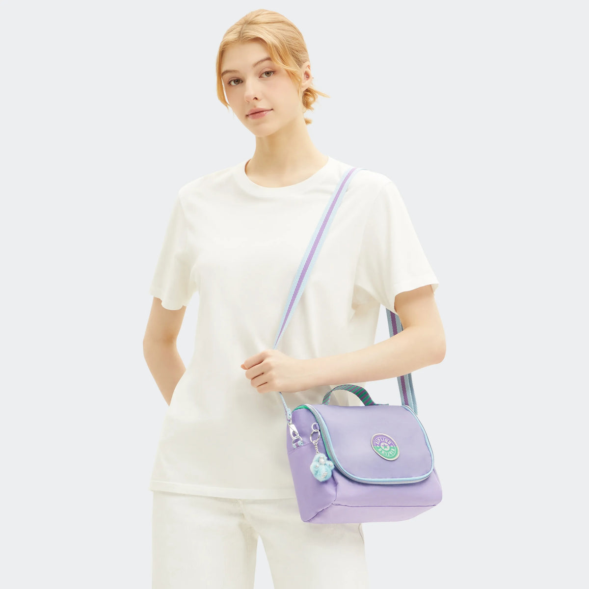 New Kichirou Lunch Bag Lavender C - 2