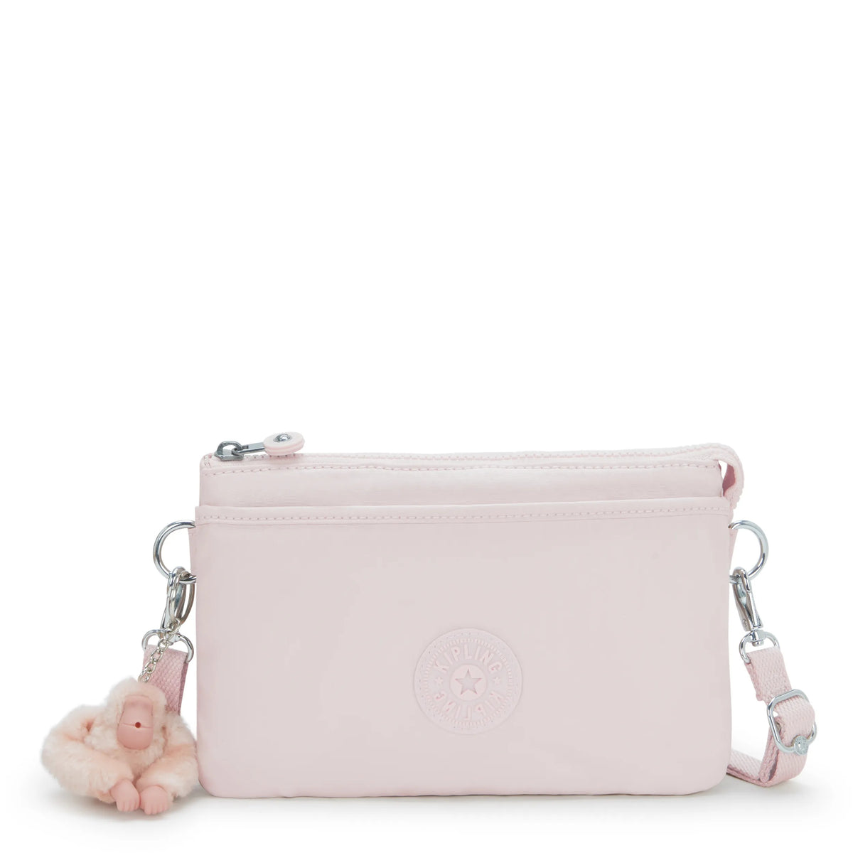 Riri Metallic Crossbody Bag Pink Shine - 1