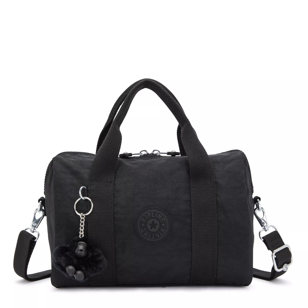 Bina Medium Shoulder Bag Black Noir - 1