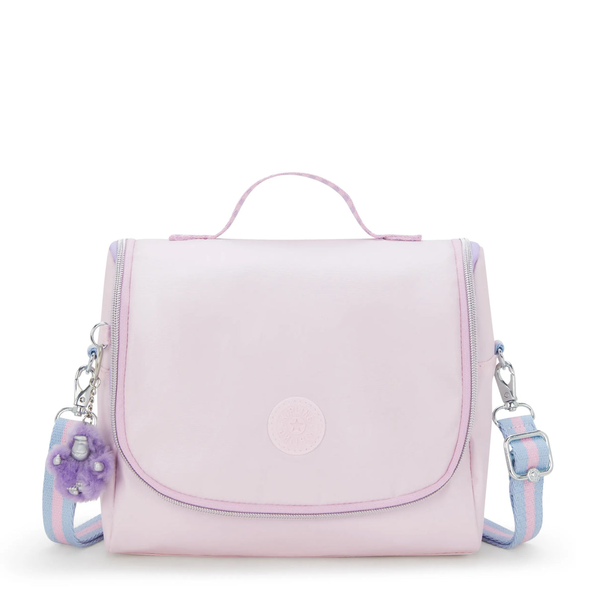 New Kichirou Metallic Lunch Bag Sea Pink Met C - 1