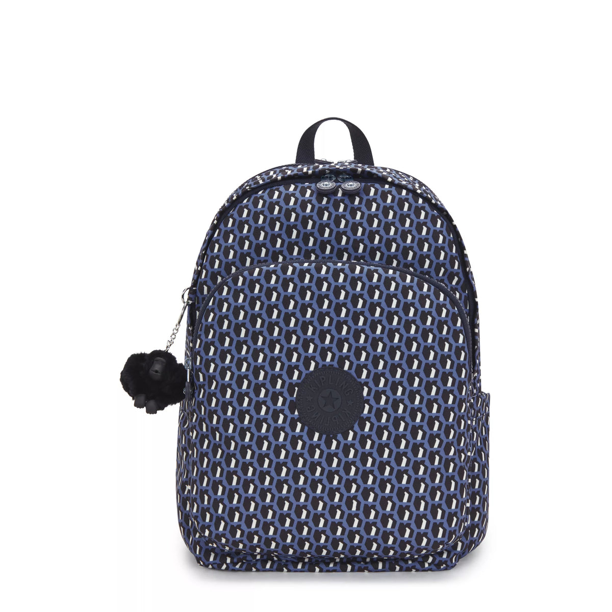 Delia Medium Printed Backpack 3D K Blue - 1