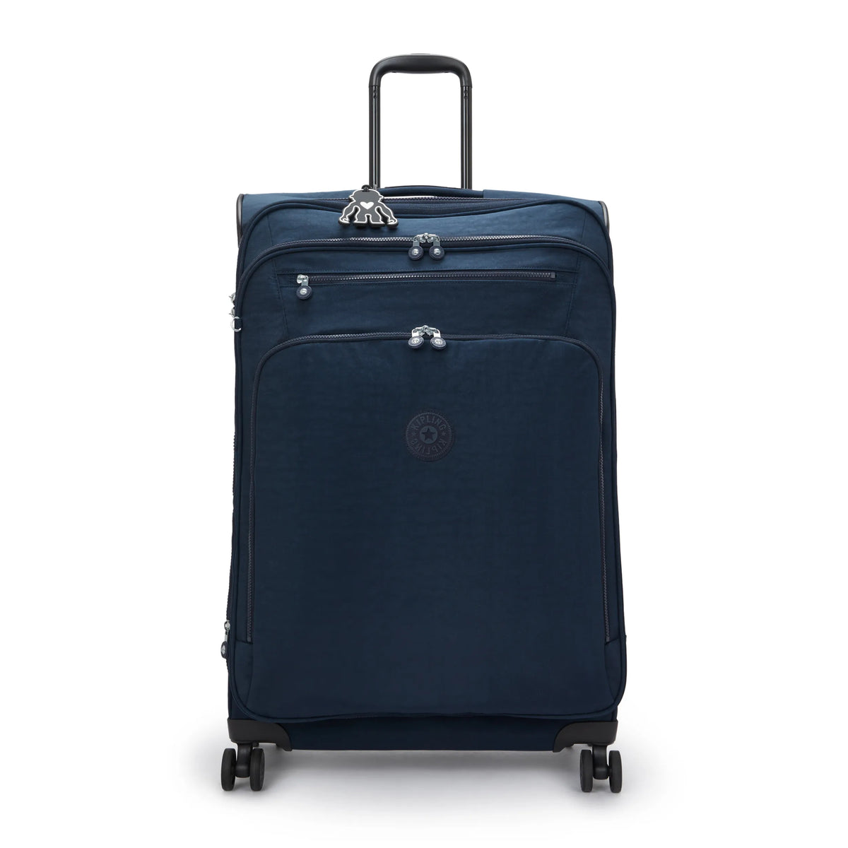 Youri Spin Large 4 Wheeled Rolling Luggage Blue Bleu 2 - 1