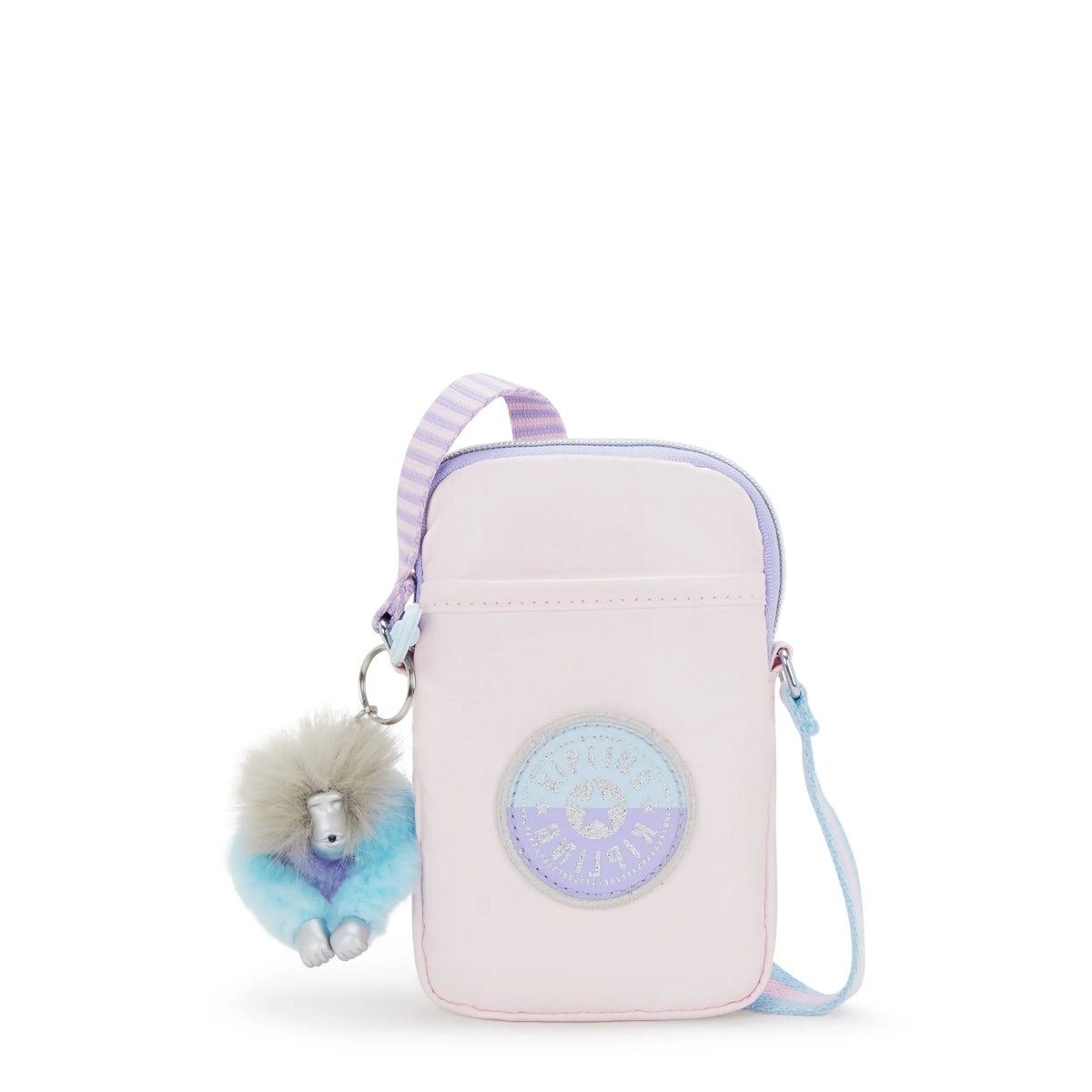 Tally Metallic Crossbody Phone Bag Sea Pink Met C - 1