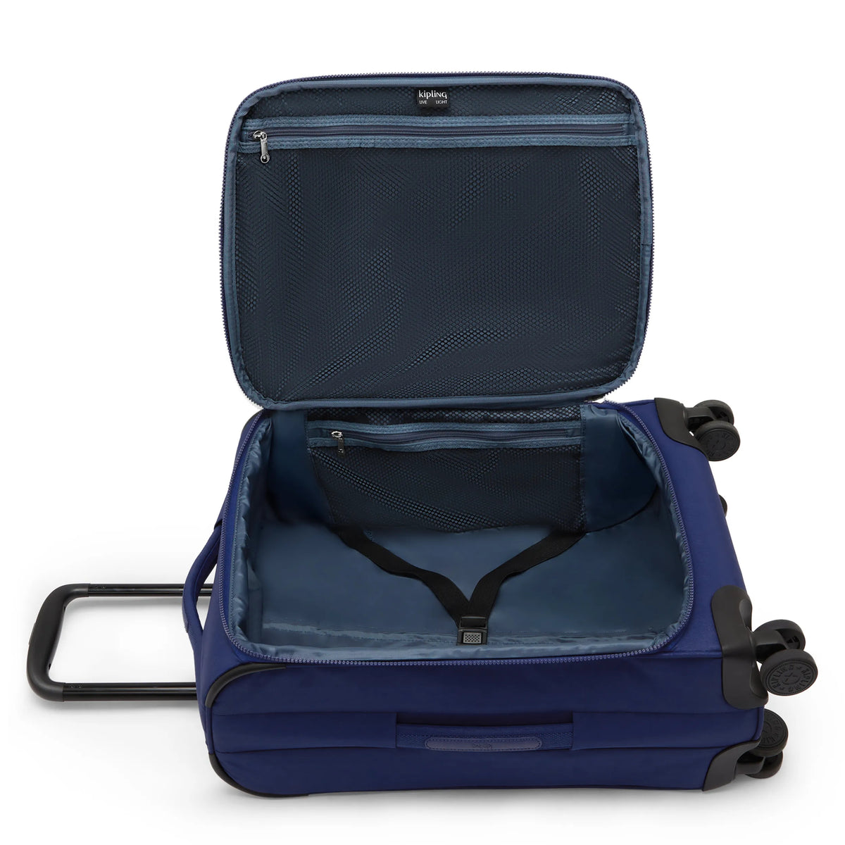 New Youri Spin Small Printed Rolling Luggage Diamond Wave Embossed - 3