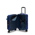 Spontaneous Small Printed Rolling Luggage Diamond Wave Embossed - 3