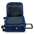 Spontaneous Small Printed Rolling Luggage Diamond Wave Embossed - 6