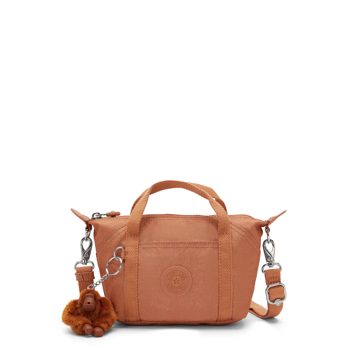 Art Compact Crossbody Bag Copper Glimmer - 