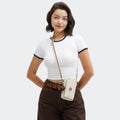 Telmo Wallet Crossbody Bag Soft Sand-view-2 thumbnail