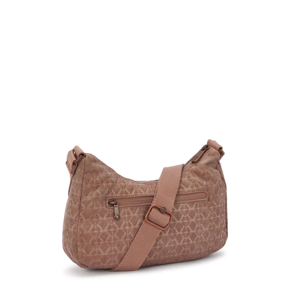 Kenda Printed Crossbody Bag Signature Brown Corduroy - 3