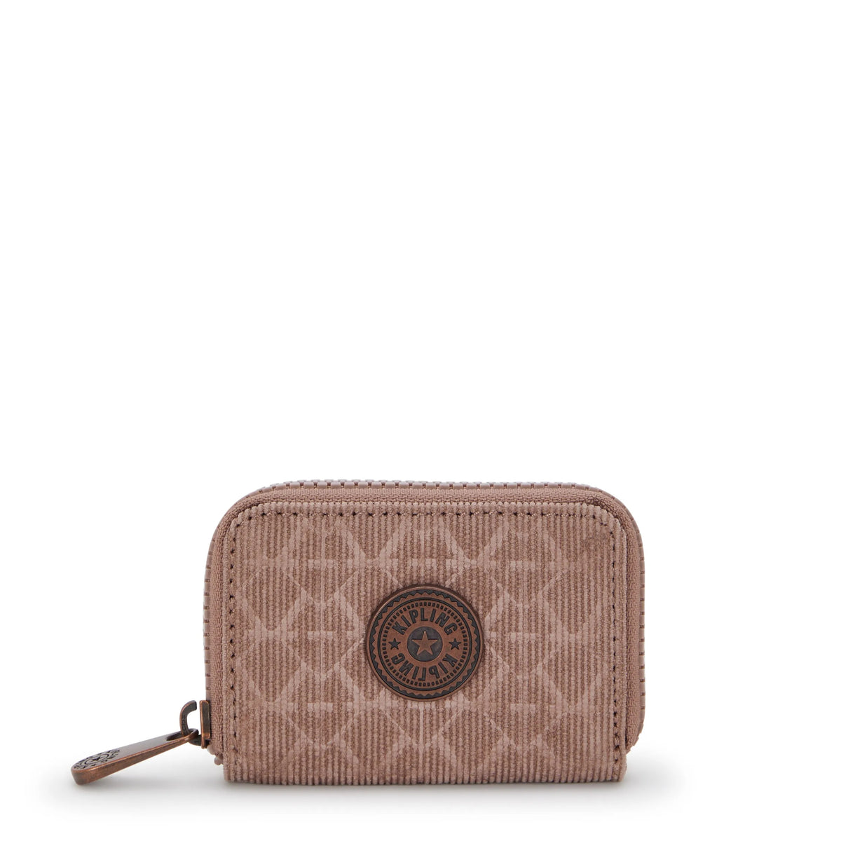 Cash Buddy Coin Purse Signature Brown Corduroy - 1